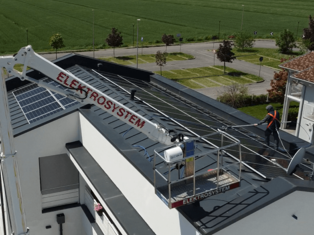 Pulizia pannelli fotovoltaici